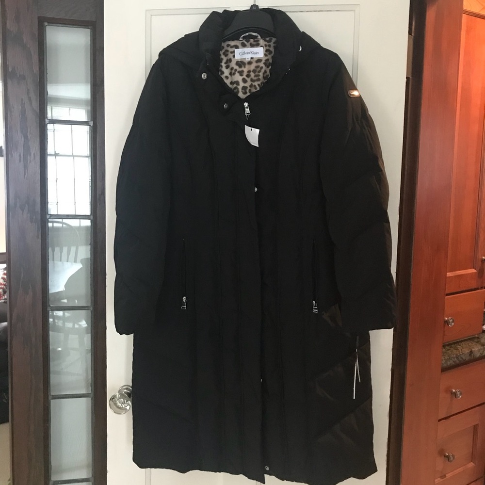 Calvin Klein Long Puffer Coat